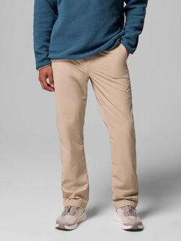 Columbia - Beige Solid Regular Chino Pant