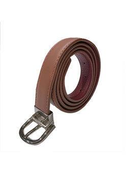 CARPISA - Onion Wine Dubble Side Belt for Women Reversible Stylish Twist Buckle
