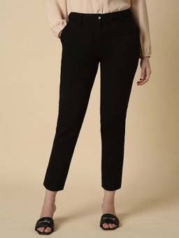 Allen Solly - Women Black Regular Fit Trouser