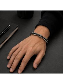 Salty - Duo Link Bracelet - Black