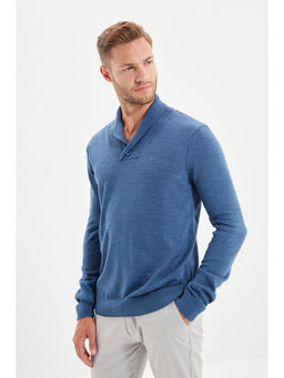 Trendyol - Man Blue Sweater