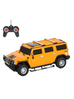 Playzu - Hummer H2 -Yellow RC Car Yellow (Set of 2)