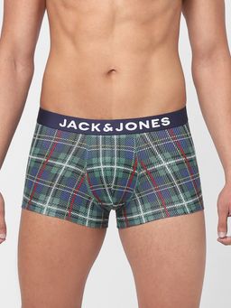 Jack & Jones - Green Check Trunks