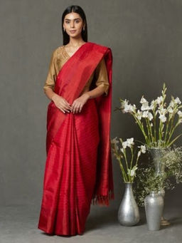 Fabindia - Silk Kanjeevaram Checks Sari