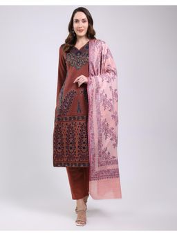 Monte Carlo - Women Printed Woolen Winter Shawl