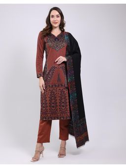 Monte Carlo - Women Printed Woolen Winter Shawl