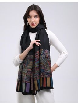 Monte Carlo - Women Printed Woolen Winter Shawl