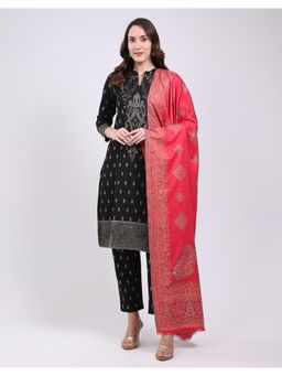 Monte Carlo - Women Printed Woolen Winter Shawl