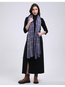 Monte Carlo - Women Checks Woolen Winter Stole