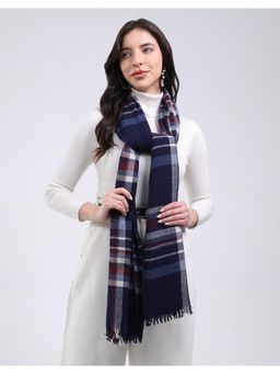 Monte Carlo - Women Checks Woolen Winter Stole