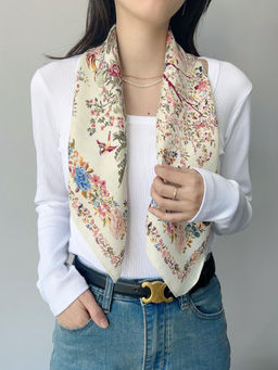 CrossKulture - Herringbone Women Printed Scarf