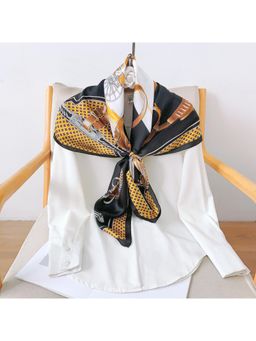 CrossKulture - Women Printed Satin Scarf