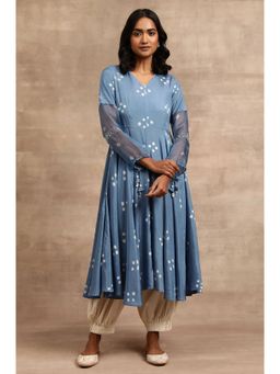 Folksong - Blue Printed Kurta