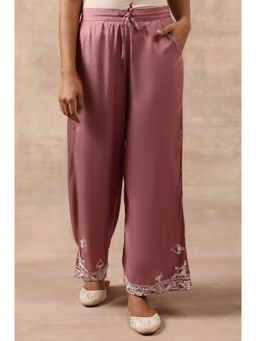 Folksong - Pink Solid Parallel Pant