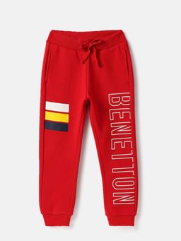 United Colors of Benetton - Typography Regular Fit Exploded Trackpants
