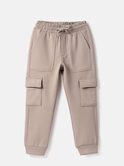 United Colors of Benetton - Textured Regular Fit Fleece Lining Cargo Joggers