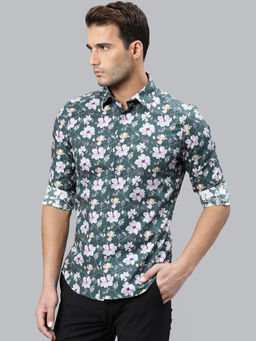 Rare Rabbit - Green Fantasy Print Shirt