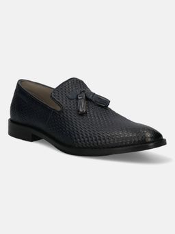 Bugatti - Mens Dark Blue Tassel Loafers