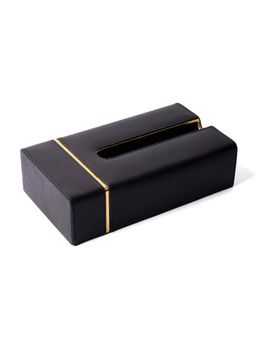 ICHKAN - Midnight Rectangle Tissue Box Black