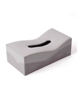 ICHKAN - Wave Rectangle Tissue Box Grey