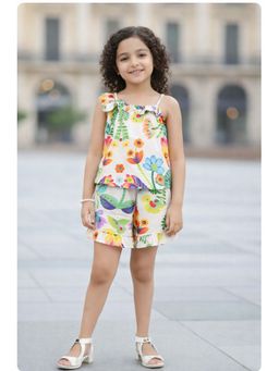 devils n angels - Summer Floral Printed Sleeveless Co-Ord Set