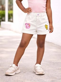 Mi Arcus - Peppa Pig Embroidered Design Shorts