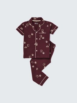 Nite Flite - Breakfast In Bed Kids Pyjama With Shirt