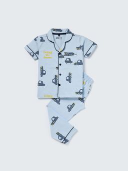 Nite Flite - Crazy For Cars Kids Pyjama With Shirt