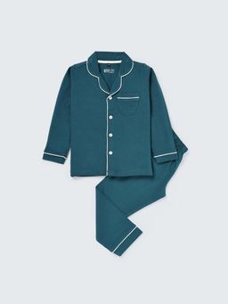 Nite Flite - Tropical Teal Kids Pyjama With Shirt