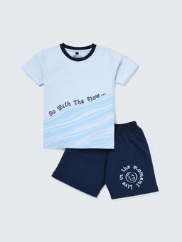 Nite Flite - Go With The Flow Kids Shorts With T-Shirt