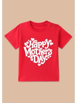 BLUSHES - Half Sleeves Mother's day Typography T-Shirt