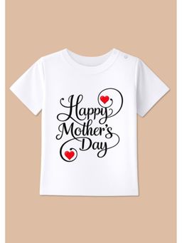 BLUSHES - Half Sleeves Mother's day Typography T-Shirt