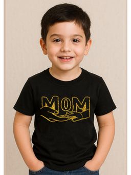 BLUSHES - Half Sleeves Mom Printed T-Shirt