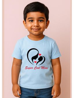 BLUSHES - Half Sleeves Super Cool Mom Printed T-Shirt