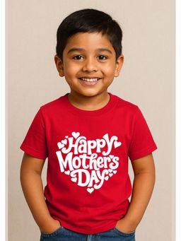 BLUSHES - Half Sleeves Mother's day Typography T-Shirt