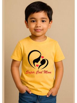 BLUSHES - Half Sleeves Super Cool Mom Printed T-Shirt