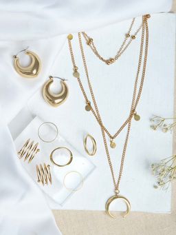 Joker and Witch - Sparkling Sable Jewellery Set for Women