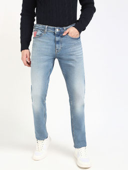 Tommy Hilfiger - Men Blue Solid Jeans