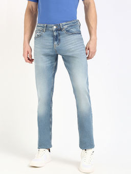 Tommy Hilfiger - Men Blue Solid Jeans