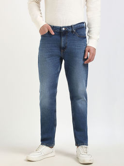 Tommy Hilfiger - Men Blue Solid Jeans