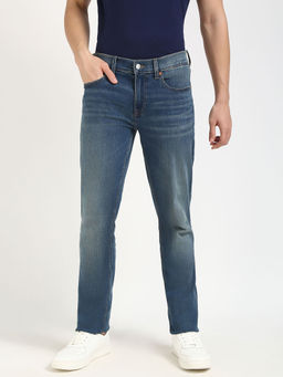 Tommy Hilfiger - Men Blue Solid Jeans