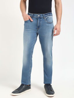Tommy Hilfiger - Men Blue Solid Jeans