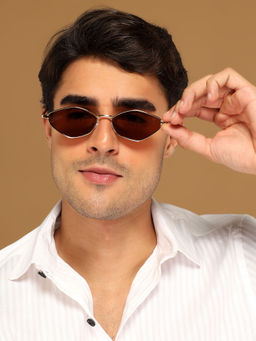 Voyage - Women Brown Sunglass (2314Wmg7135) (55)