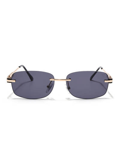 Unisex Black Sunglass (4097Mg7377) (58)