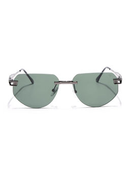 Voyage - Unisex Green Sunglass (4099Mg7314) (58)