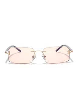 Voyage - Unisex Pink Sunglass (5G238Mg7384) (52)