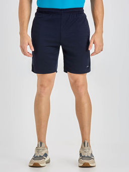 Black Panther - Men Navy Blue Acti Fit Shorts