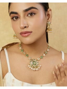 Indinoor - Kionshi Jadau Necklace Set