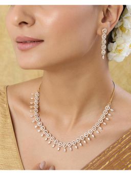Indinoor - Kabi Zircon Necklace Set