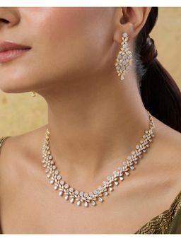 Indinoor - Iqra Zircon Necklace Set